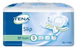 ТЕНА Слип Супер S дышащие подгузники для взрослых 30 штук (TENA Slip Super S)