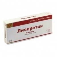 Лизоретик 10мг+12