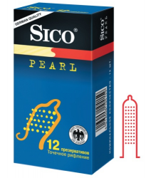 Сико презервативы Pearl точечное рифление 12шт