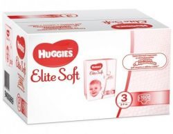 Хаггис подгузники Elite Soft (3) 5-9кг 160шт