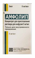 Амфолип 5мг/мл 2мл №1 флакон