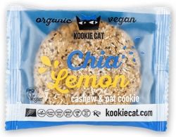 Печенье Kookie Cat семена чиа и лимон 50 г