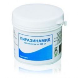 Пиразинамид 500мг №100 табл