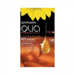 Краска для волос Garnier Olia 7.40 Искрящийся медный