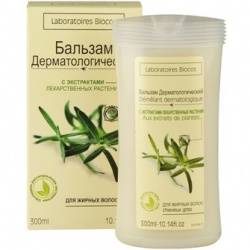 Дерматология бальзам с экстрактом лекарственных трав для жирных волос 300мл