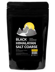 Соль гималайская черная крупная пищевая 200гр