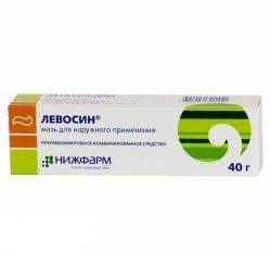 Левосин 40г мазь