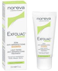 Норева ЭКСФОЛИАК тональный крем для проблемной кожи (светлый) 30мл