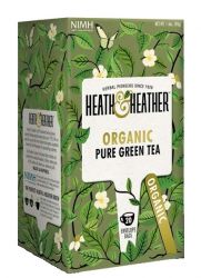 Heath&Heather Зеленый Органик чай №20 пакетики