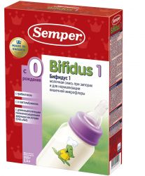 Сэмпер бифидус 1 молочная смесь с рождения 325г