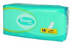 Еврон микро прокладки послеродовые и урологические super 14шт