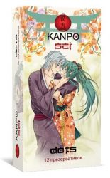 Канпо презервативы Sei Dots с пупырышками 12шт белая упаковка