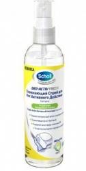 Шолль спрей освежающий для ног активного действия 100мл