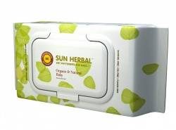 Сан хербал фито-салфетки влажные гигиенические 80шт