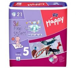 Хэппи подгузники (12-25кг) junior 21шт