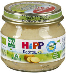 Хипп пюре Мое первое пюре картошка с 4 мес 80г