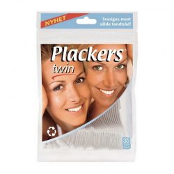Флоссер Plackers Twin 2нити tuffloss 35шт