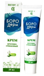 Боро дерм крем противогрибковый 25г