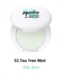Тони Моли пудра для лица Spoiler Oil Paper Pact тон 02 5г