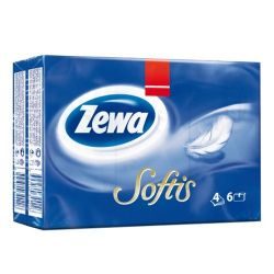 Зева платки носовые Софтис бумажные 9х10шт