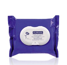 Клоран салфетки для снятия макияжа успокаивающие с экстр.василька №25