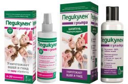 Педикулен ультра набор шампунь 200мл + кондиционер-спрей 150мл