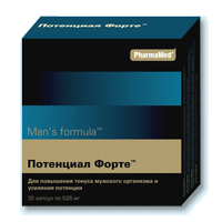 Менс Формула Потенциал Форте №30 капсулы