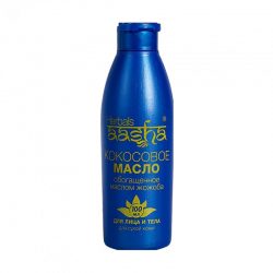 Кокосовое масло для лица и тела Aasha Herbals с маслом жожоба