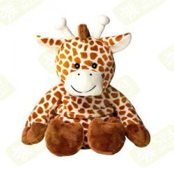 Спа белль грелка-игрушка жираф с наполнителем из гречихи и лаванды