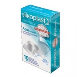 Силкопласт пластырь standart влагостойкий №10 защита серебра