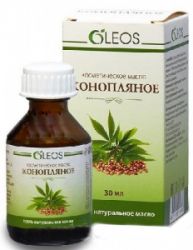 ОЛЕОС/OLEOS масло косметическое конопляное с витаминно-антиоксидантным комплексом 30мл