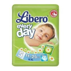 Либеро подгузники Everyday extra large 11-25кг 16шт