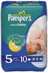 Памперс подгузники Active Baby (5) 11-18кг junior 10шт