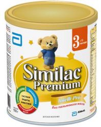Симилак Премиум 3 смесь сухая молочная для детей 900г