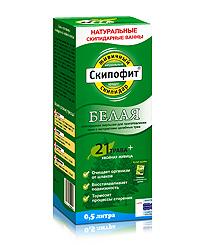 Скипофит белая скипидарная эмульсия для приготовления ванн с экстр.целебных трав 500мл