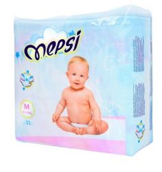 Мепси подгузники премиум 6-11кг (M) 21шт