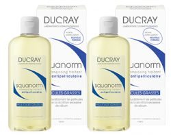 Дюкрэ Скванорм шампунь от жирной перхоти 200мл 2шт