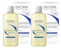 Дюкрэ Скванорм шампунь от жирной перхоти 200мл 2шт