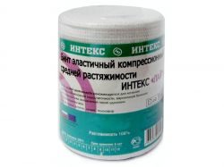 Интекс лайт бинт эластичный средней растяжимости с застежкой 10х350см