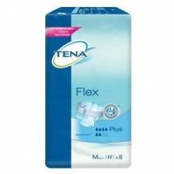 Тена Флекс подгузники для взрослых плюс (m) 8шт