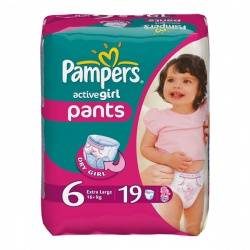 Памперс трусики Active Girl (4) 9-14кг maxi 16шт