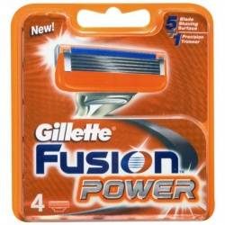 Джилет Fusion Power кассеты 4шт