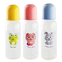 Курносики бутылочка ПП с силиконовой соской 250мл 0+