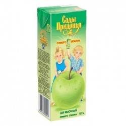Сады придонья сок яблоко(свежеотжат) осветл с 3 мес. 0