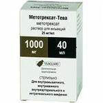 Метотрексат-Тева раствор для инъекций 25мг/мл 40мл №1 флакон