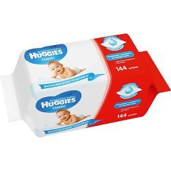 Хаггис салфетки влажные Classic 144шт