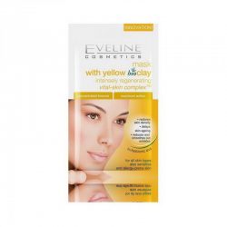 Маска для лица Evelineс желтой bio глиной активно регенирирующая