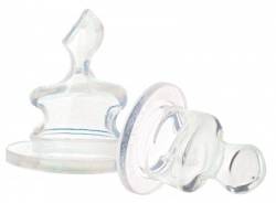 Мир детства соска силиконовая ортодонтическая быстрый поток 6мес+ 2шт