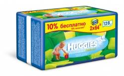 Хаггис салфетки влажные Ultra Comfort Natural 128шт