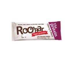 Рубар протеиновый батончик с вишней и макой 60гр organic